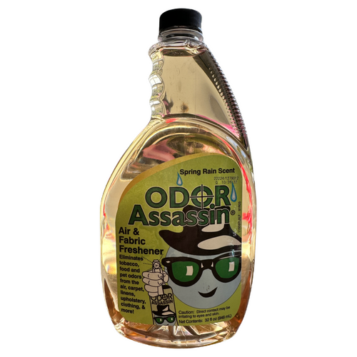 Odor Assassin Air & Fabric Freshener, Professional Strength, Eliminates Odors, 32oz