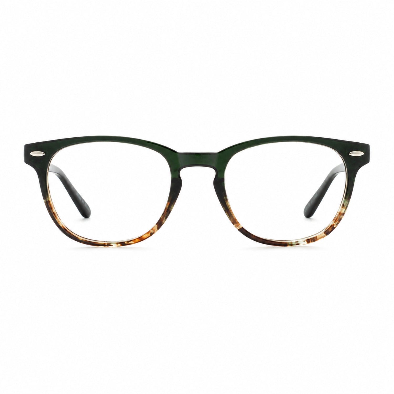 Optimum Optical Readers, Black/Brown Frames w Blue Filter, The Scenic Route