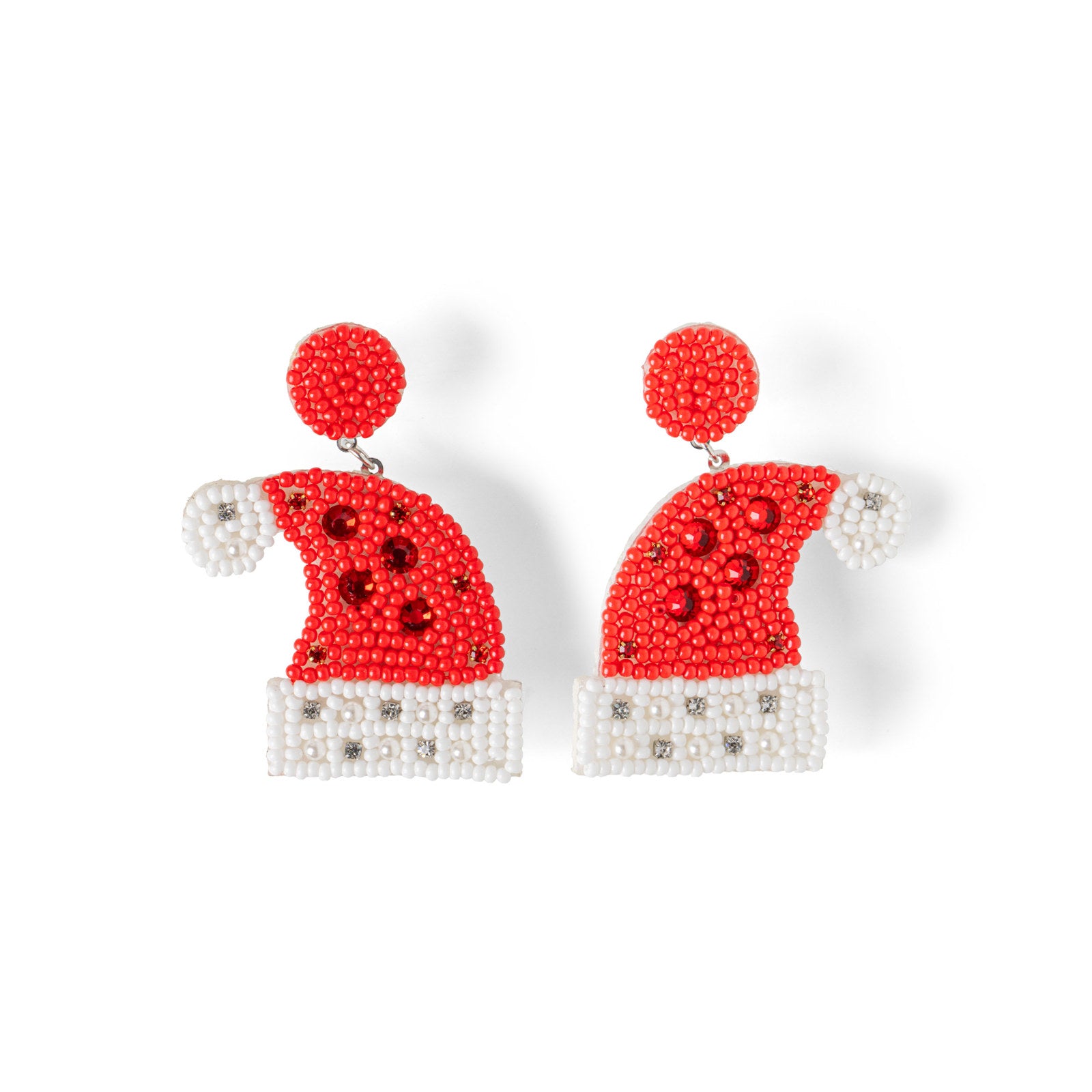 Soul Stacks Womens Holiday Spirit Beaded Earrings