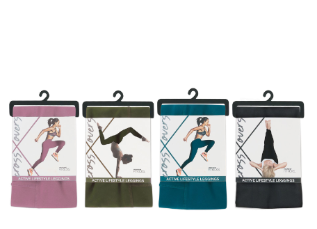 FITKICKS Crossovers Women's Active Lifestyle Leggings