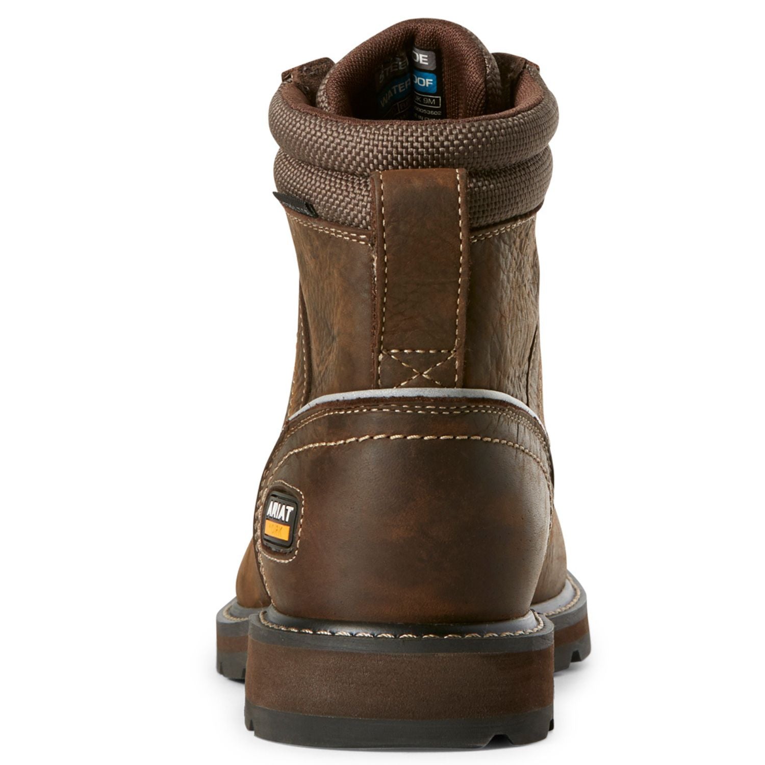 Ariat Mens Groundbreaker 6" II H2O Steel Toe Work Boots