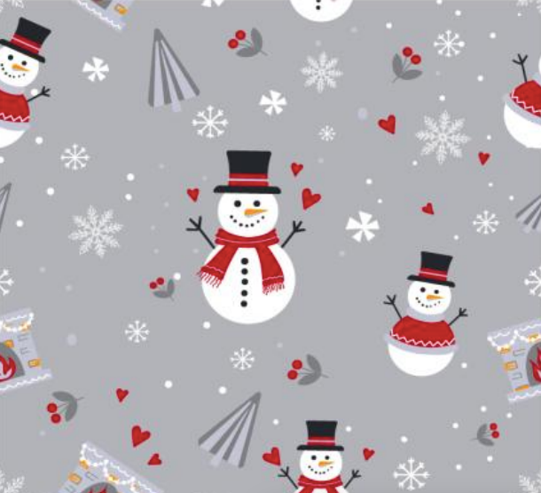 Green Town Womens V-Neck Scrub Top - Christmas Holiday Prints