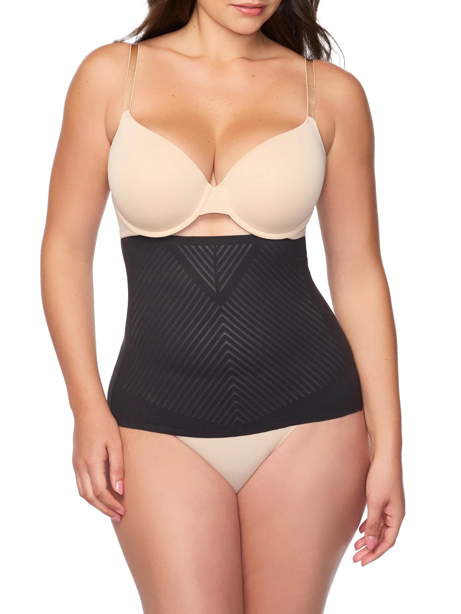 TC Fine Intimates Womens Iconic Core Extra-Firm Control Waist Cincher- Black