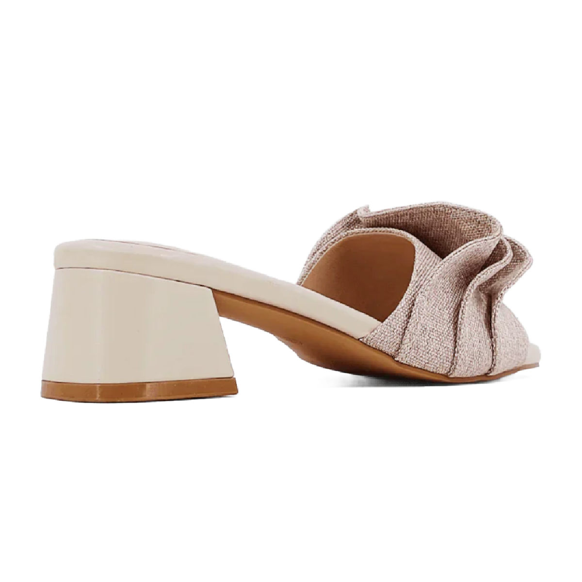 Shu Shop Women's Frances Block Heel Sandal, Natural