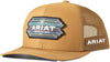 Ariat Mens Southwest Patch Adjustable Snapback Cap Hat (Gold)