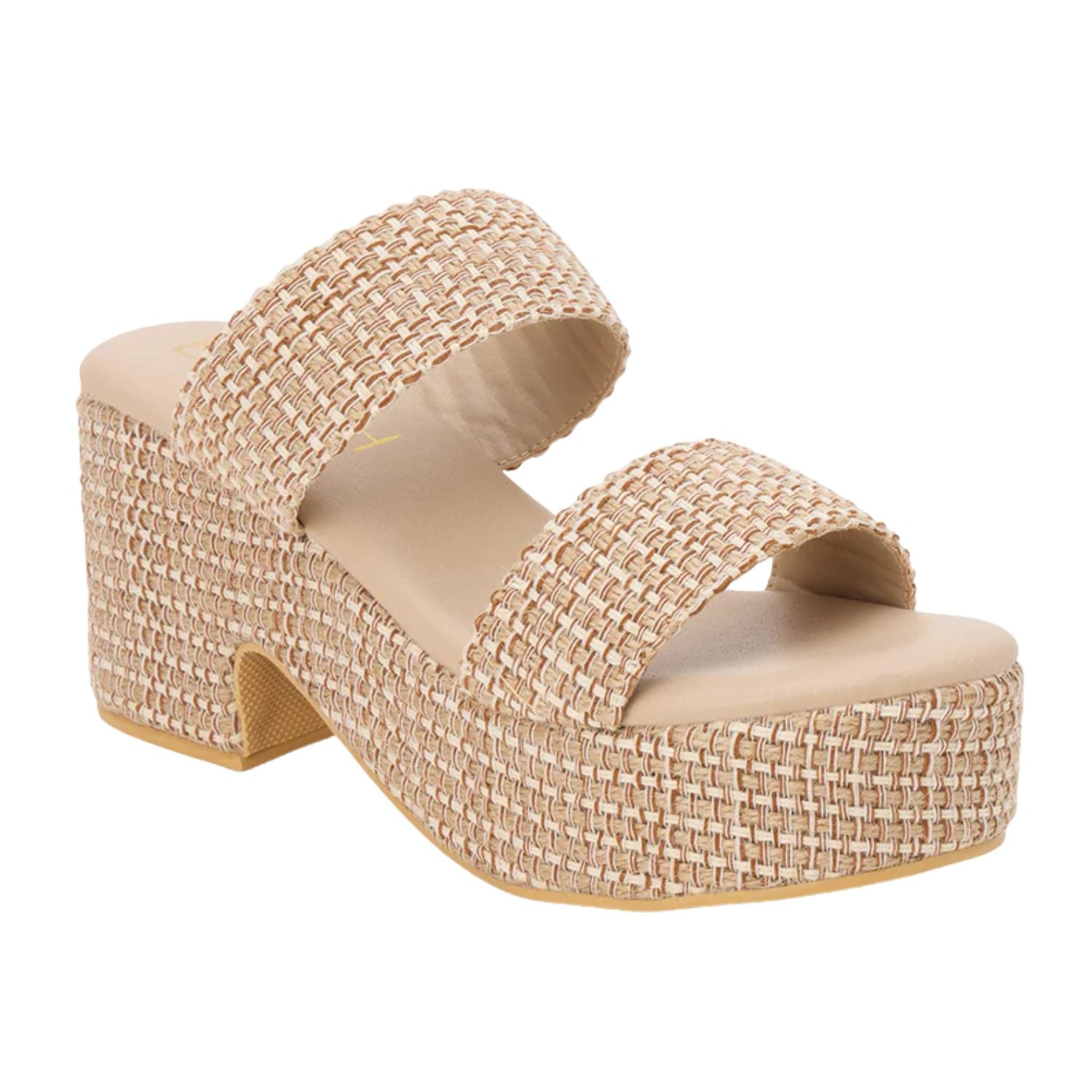 Beach by Matisse Womens Ocean Ave Platform Sandal, Tan Multi