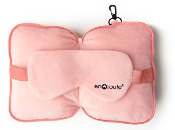 En Route Z Pod Travel Pillow Eye Mask 12pc Unit