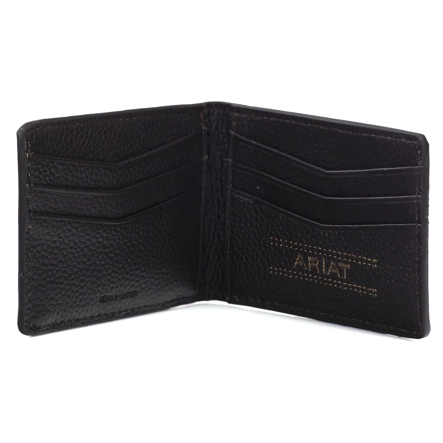 Ariat Floral Embossed Bottle Opener Money Clip Bifold Wallet
