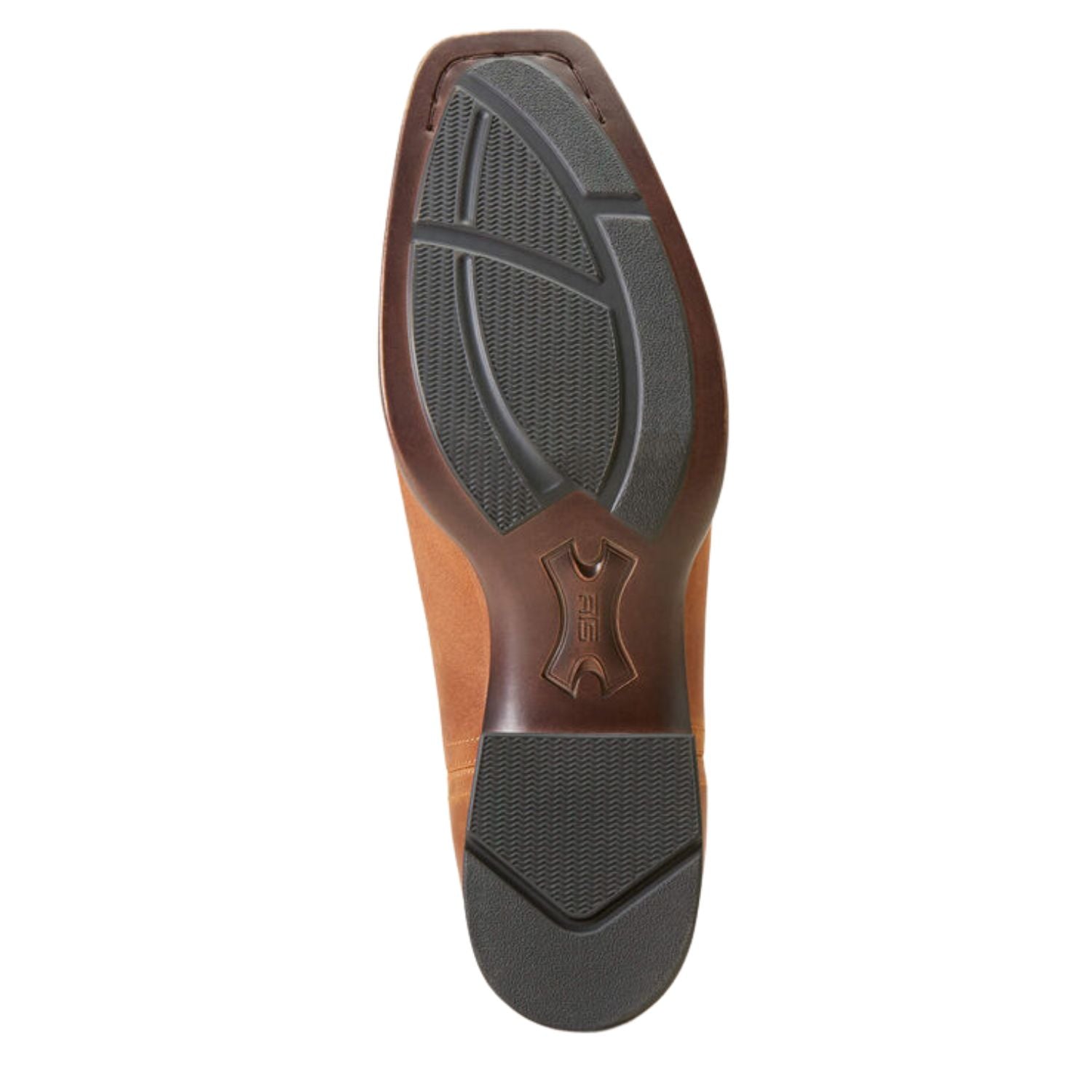 Ariat Mens Booker Ultra Square Toe Leather Western Boot, Almond Roca