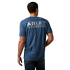 Ariat Mens Daytona Stripes Graphic Short Sleeve T-Shirt