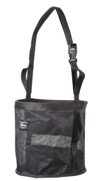 Cashel Horse Spill Proof Mesh Feed Rite Bag, Strap Retracts as Grain is Eaten