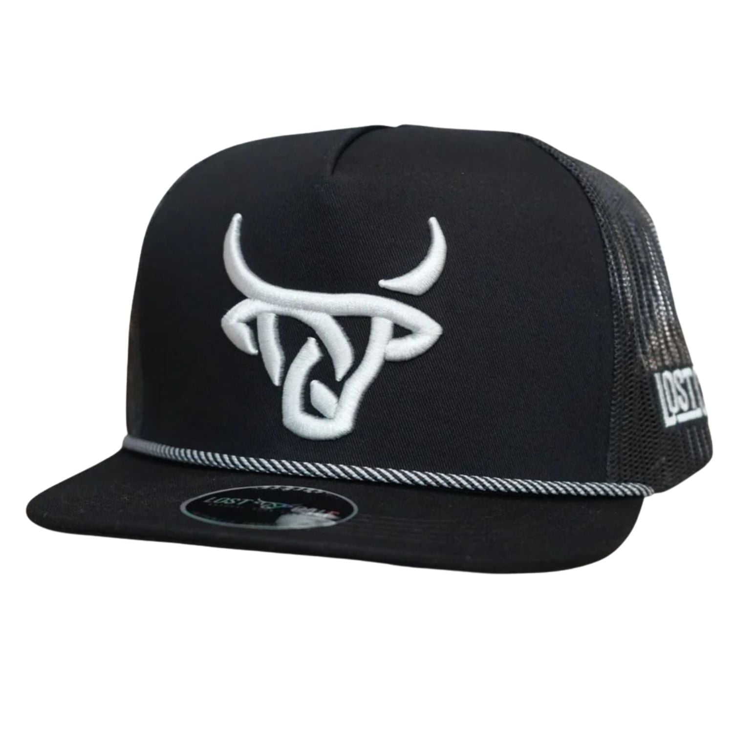 Lost Calf Mens XL Classic Flat Bill Adjustable Snapback Cap Hat
