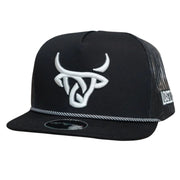 Lost Calf Mens XL Classic Flat Bill Adjustable Snapback Cap Hat