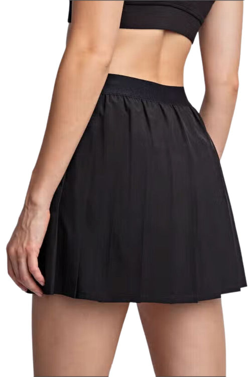 Rae Mode Womens Stretch Woven Active Pleat Tennis Skorts