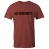 Hooey Mens Lock Up Logo Graphic Short Sleeve Crew Neck T-Shirt