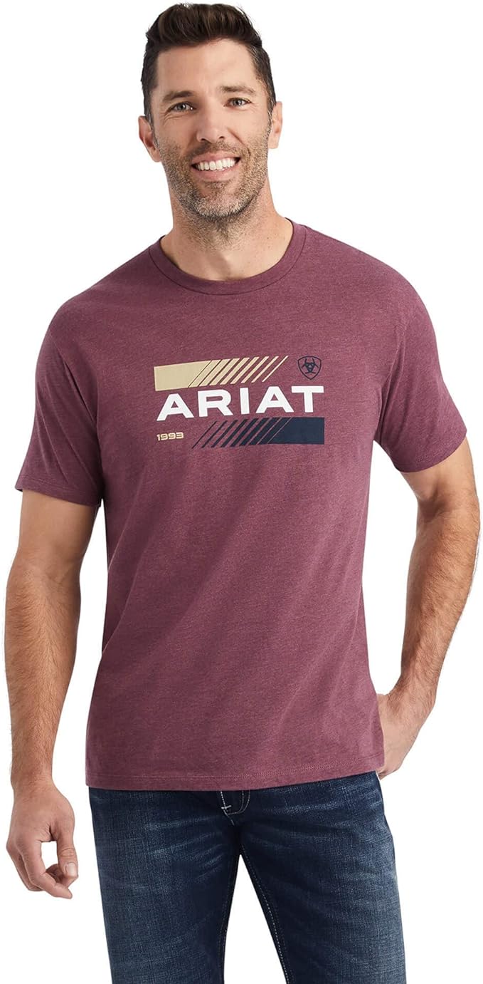 Ariat Mens Octane Stack Graphic Short Sleeve T-Shirt