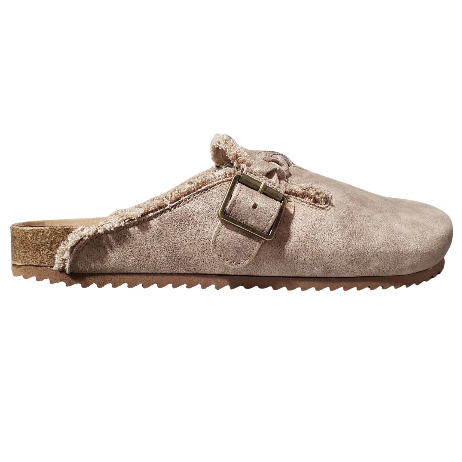 Very G Womens Iris 2 Mule Slip On Shoe, Beige