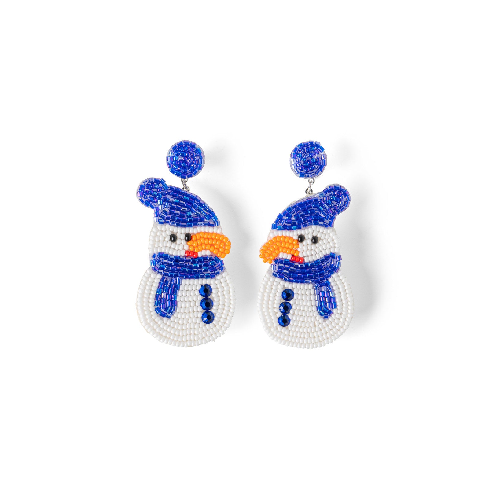 Soul Stacks Womens Holiday Spirit Beaded Earrings