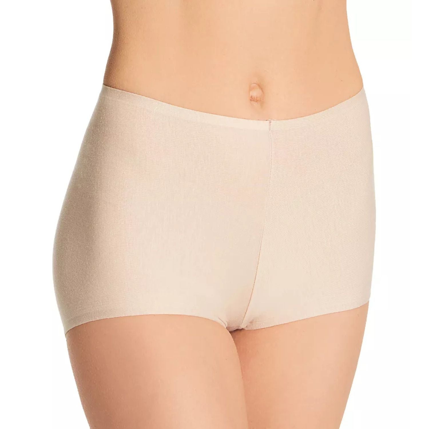 TC Fine Intimates Womens Cotton Comfort Boy Short Panties, Warm Beige