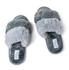 Hello Mello Cotton Candy Puff Slippers, Slide On