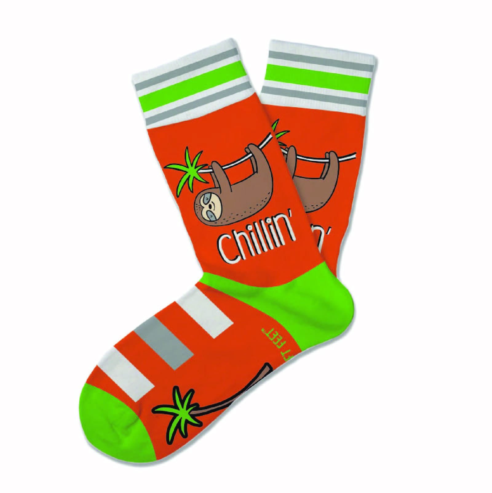 Two Left Feet Printed Kid Sock, Small Feet