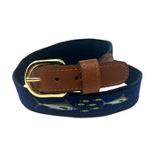 ZEP-PRO Mens School of Marlins Belt, Navy/Navy Web