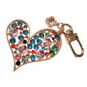 Jacqueline Kent Enchanted Heart Purse Charm Keychain