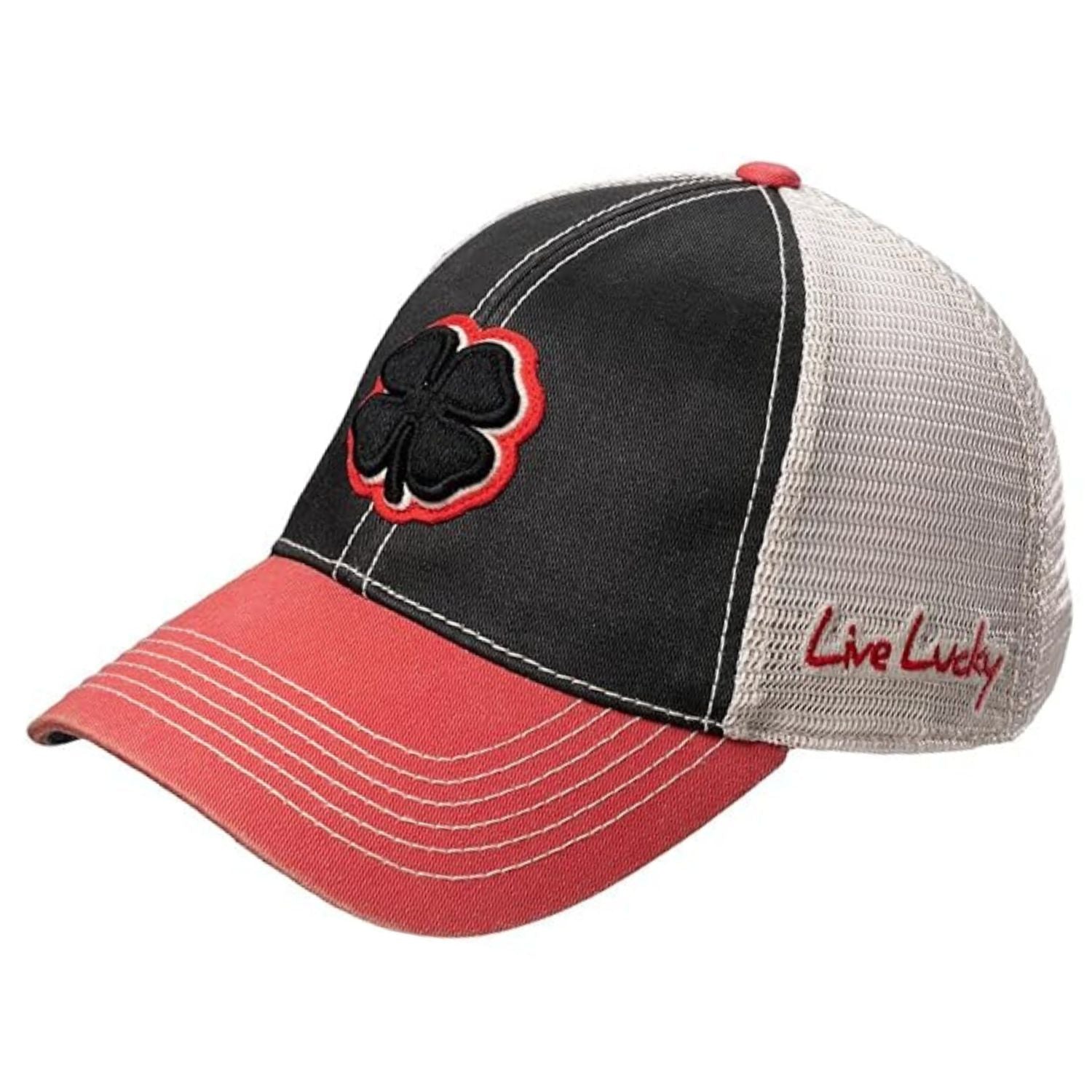 Black Clover Two Tone Vintage 4 Adjustable Snapback Hat