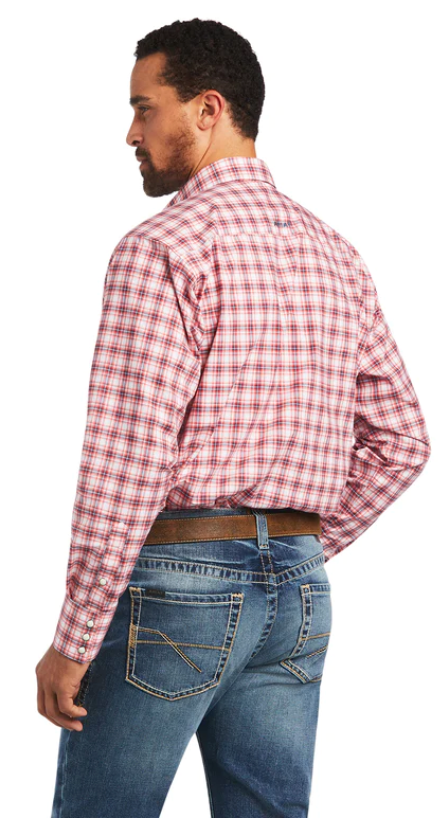 Ariat Men's Pro Series Forrest Stretch Classic Fit Snap Front Shirt