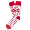 Two Left Feet Printed Adult Sock, Big Feet