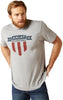 Ariat Mens USA Banner Shield Short Sleeve T-Shirt