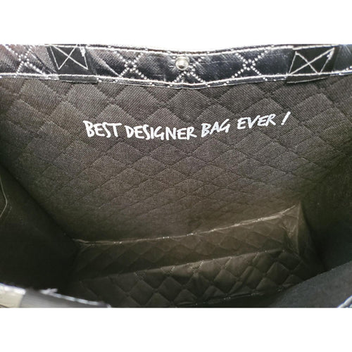 Jacqueline Kent "Best Designer Bag Ever!" Shoulder Bag Tote, Black
