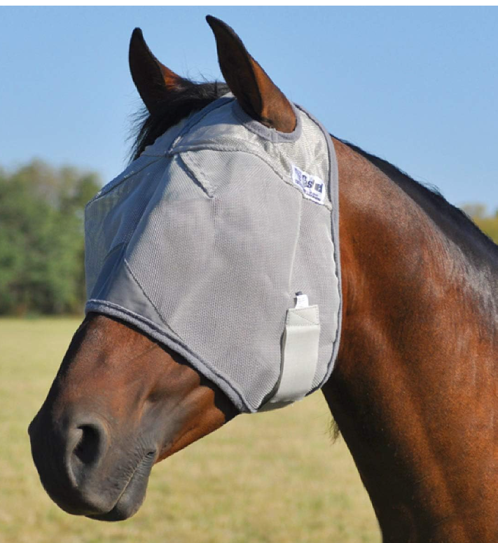 Cashel Crusader Fly Mask Standard, No Ears or Nose