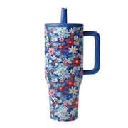 Jane Marie All-American Daisy 30oz Tumbler With Straw Cap & Handle