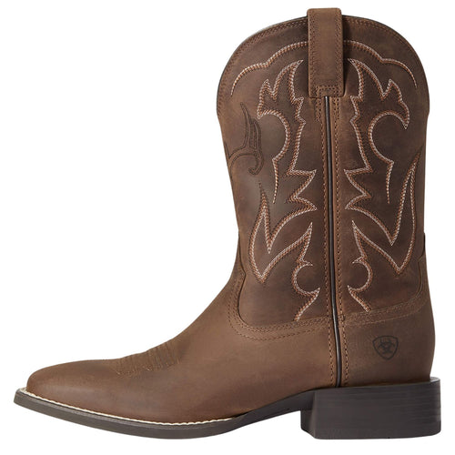 Ariat Mens Sport Outdoor Western Leather Boots