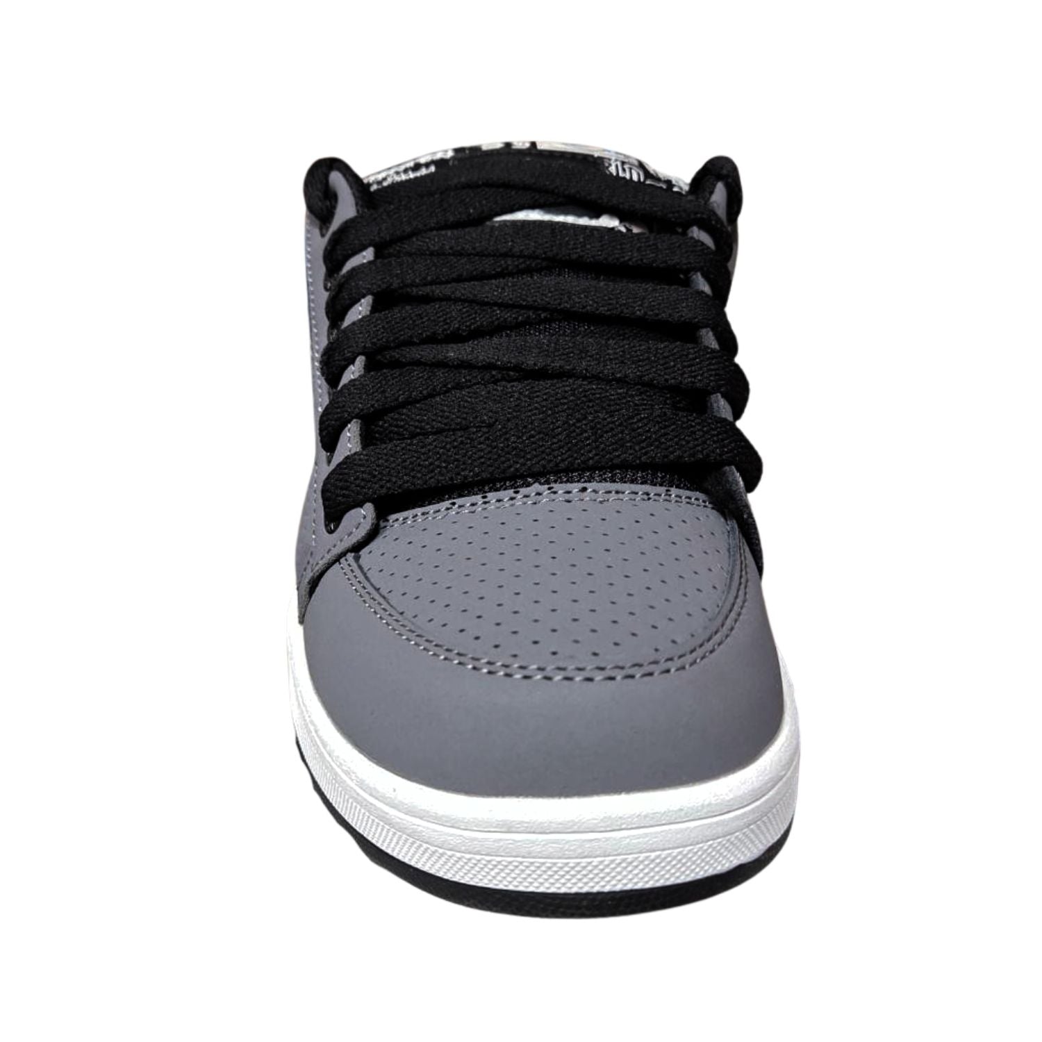 World Industries Mens Prime Skateboard Shoes, Gray/Black/Red