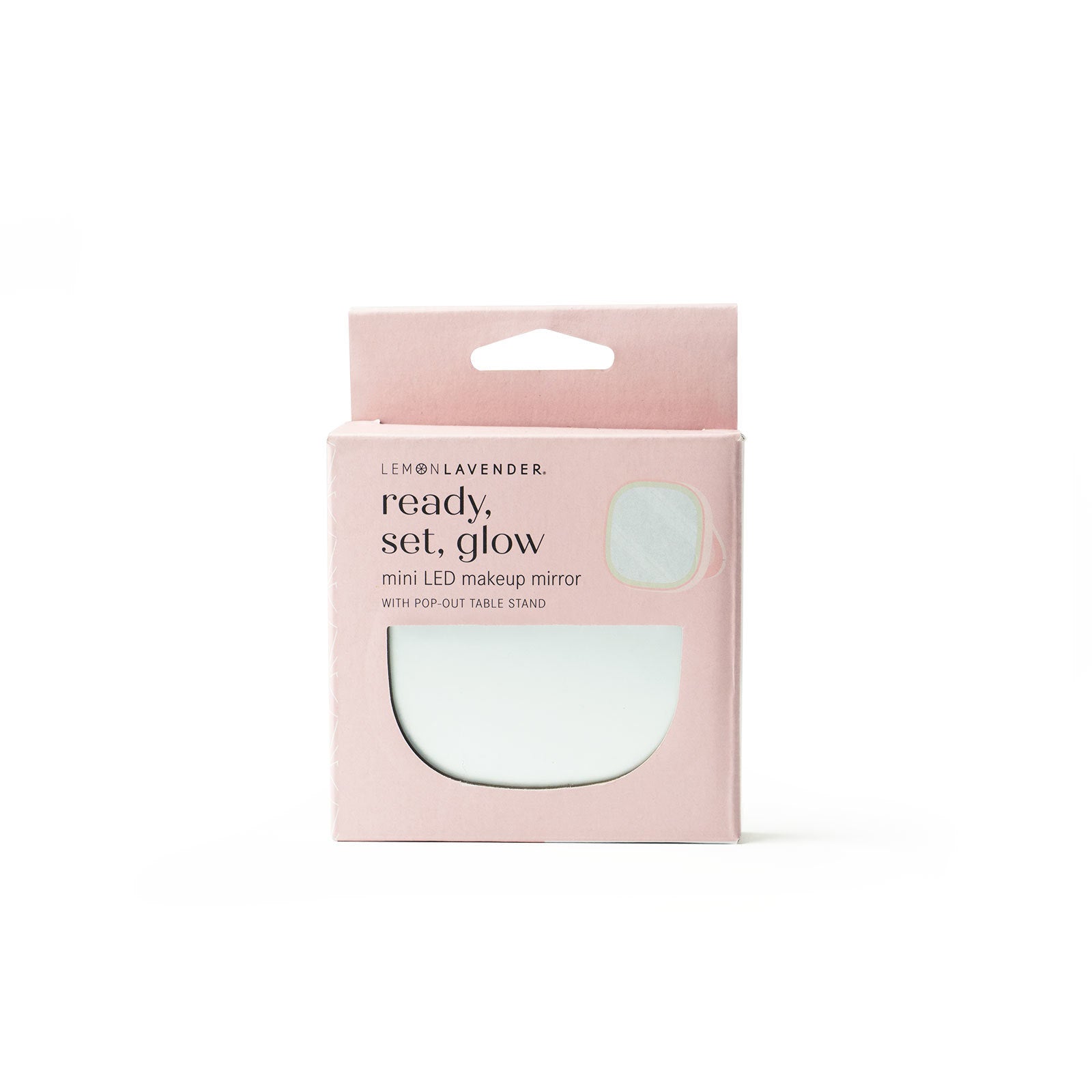 Lemon Lavender Ready, Set, Glow Mini LED Makeup Mirror
