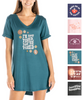 Hello Mello Let Me Sleep Shirt Pajama Dress