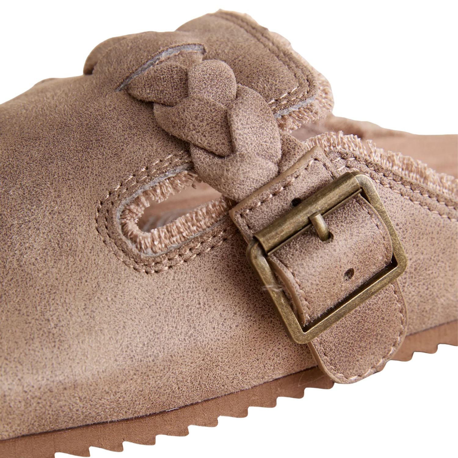 Very G Womens Iris 3 Mule Slip On Shoe, Beige