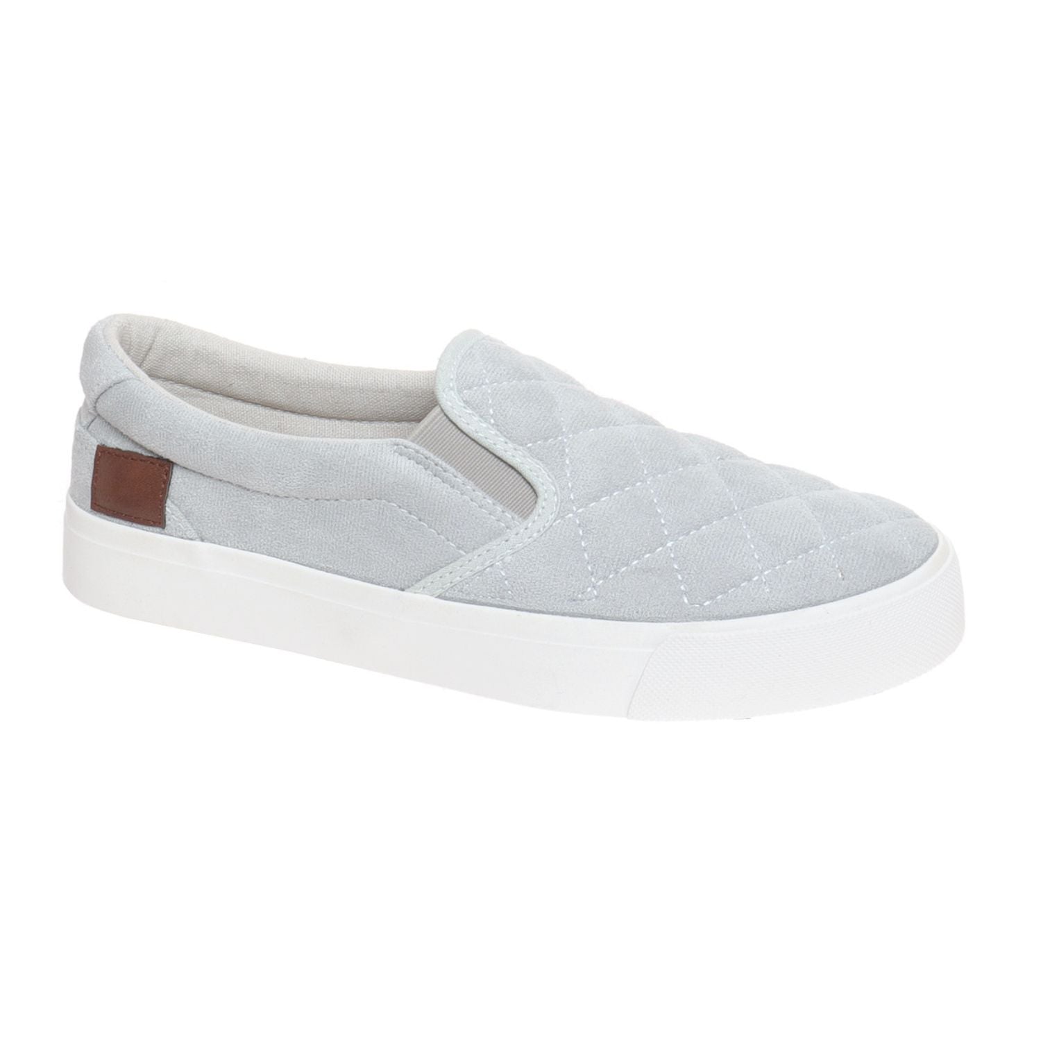 Outwoods Womens Tulla-1 Slip-on Sneaker Light Gray