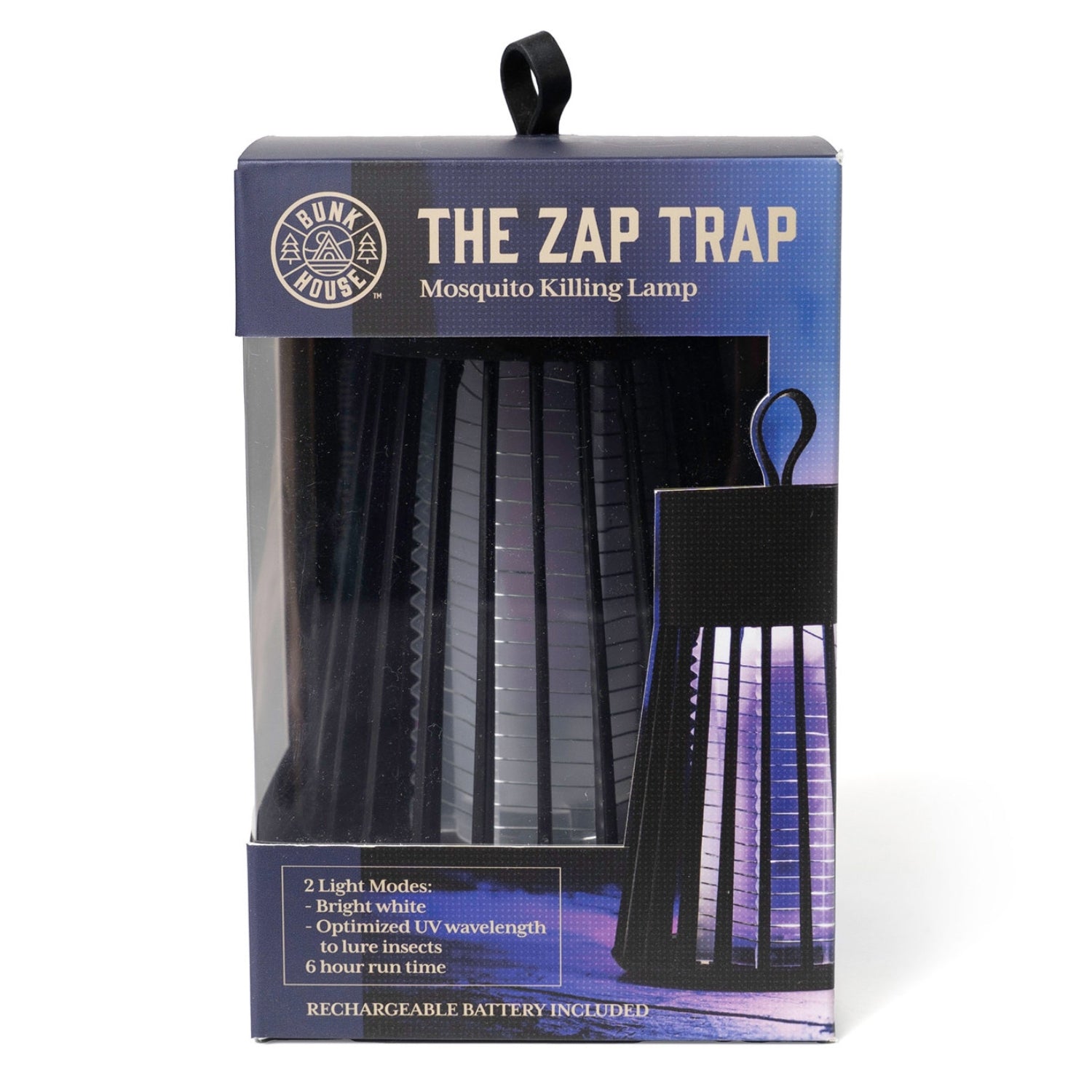 Bunk House The Zap Trap Rechargeable Mosquito Killing Lamp