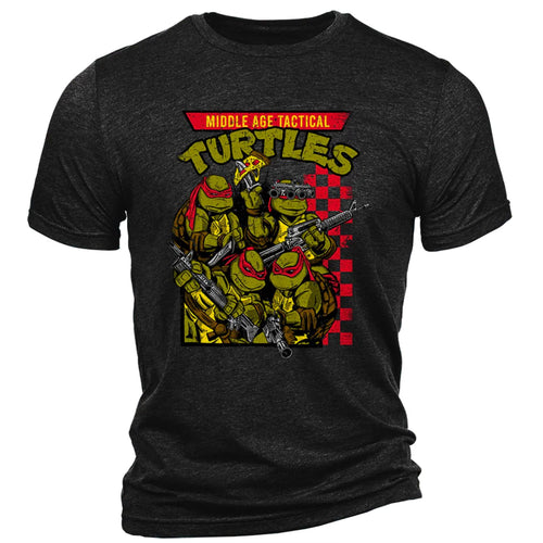 Nine Line Mens Tactical Turtle Tri-Blend T-Shirt