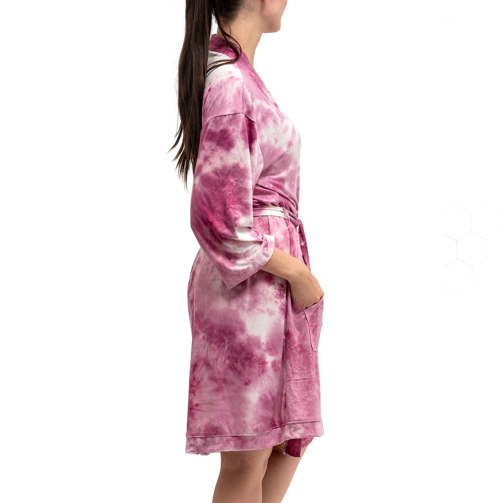 Hello Mello Womens Dyes The Limit Robe 2.0 (Orchid, Small/Medium)