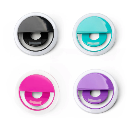 Modern Monkey Selfie Ring Light for your Phone or Laptop!