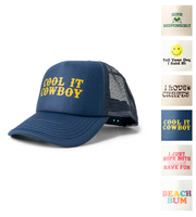 Pacific Brim Foam Trucker Hats