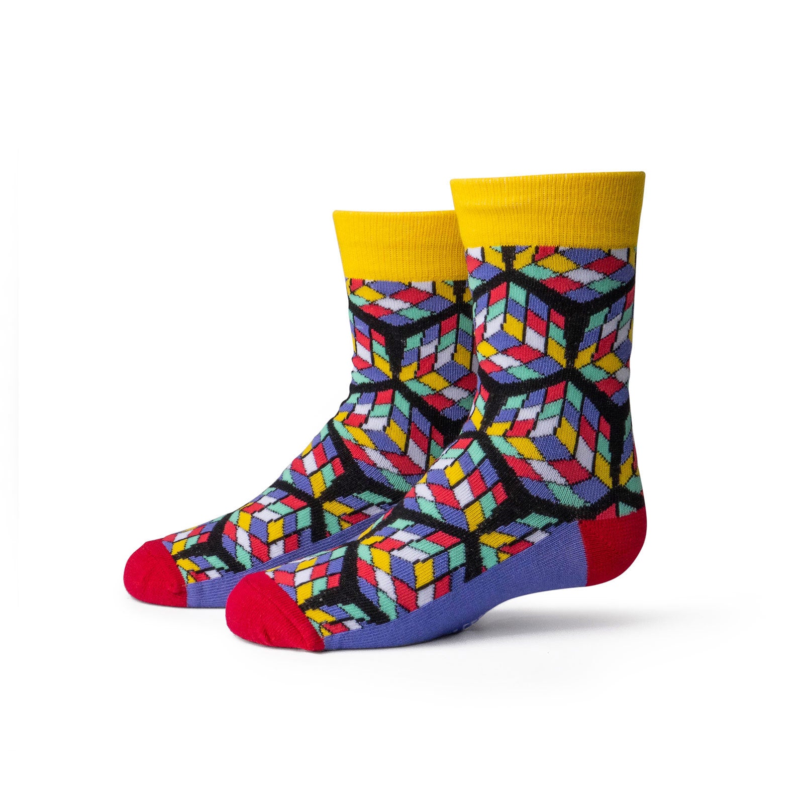 Two Left Feet Printed Kid Sock, Big Feet