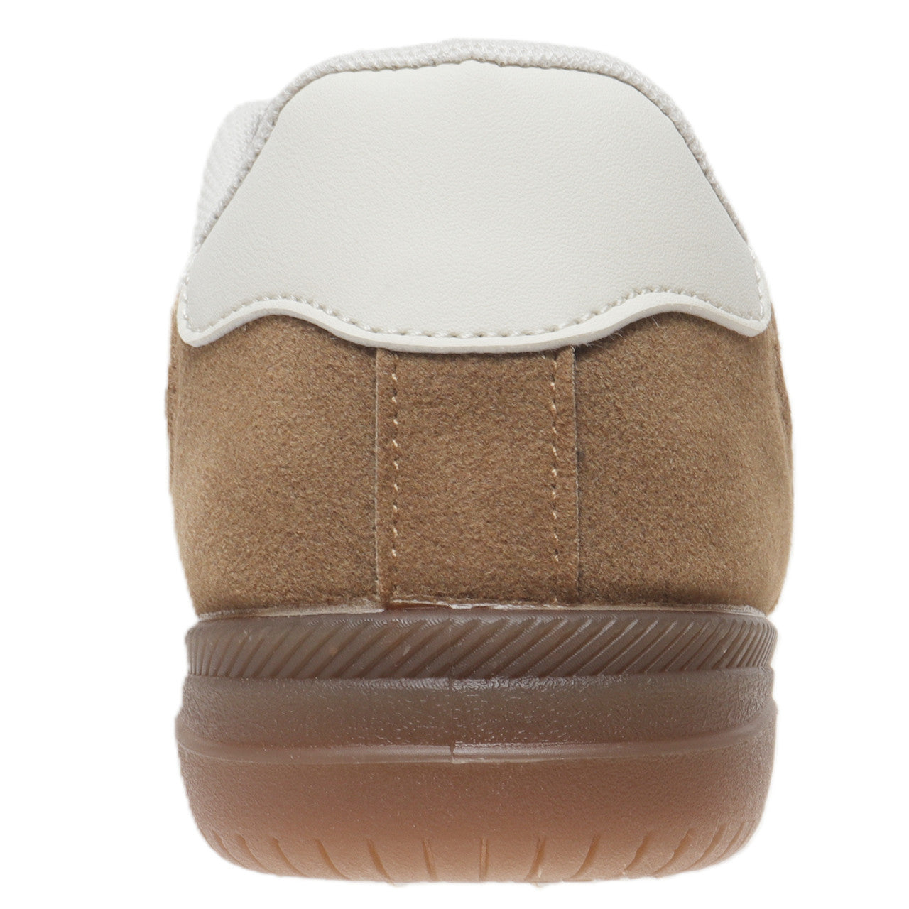 Outwoods Womens Giana 5 Leopard Print Gum Sole Lace Up Fashion Sneakers- Mocha