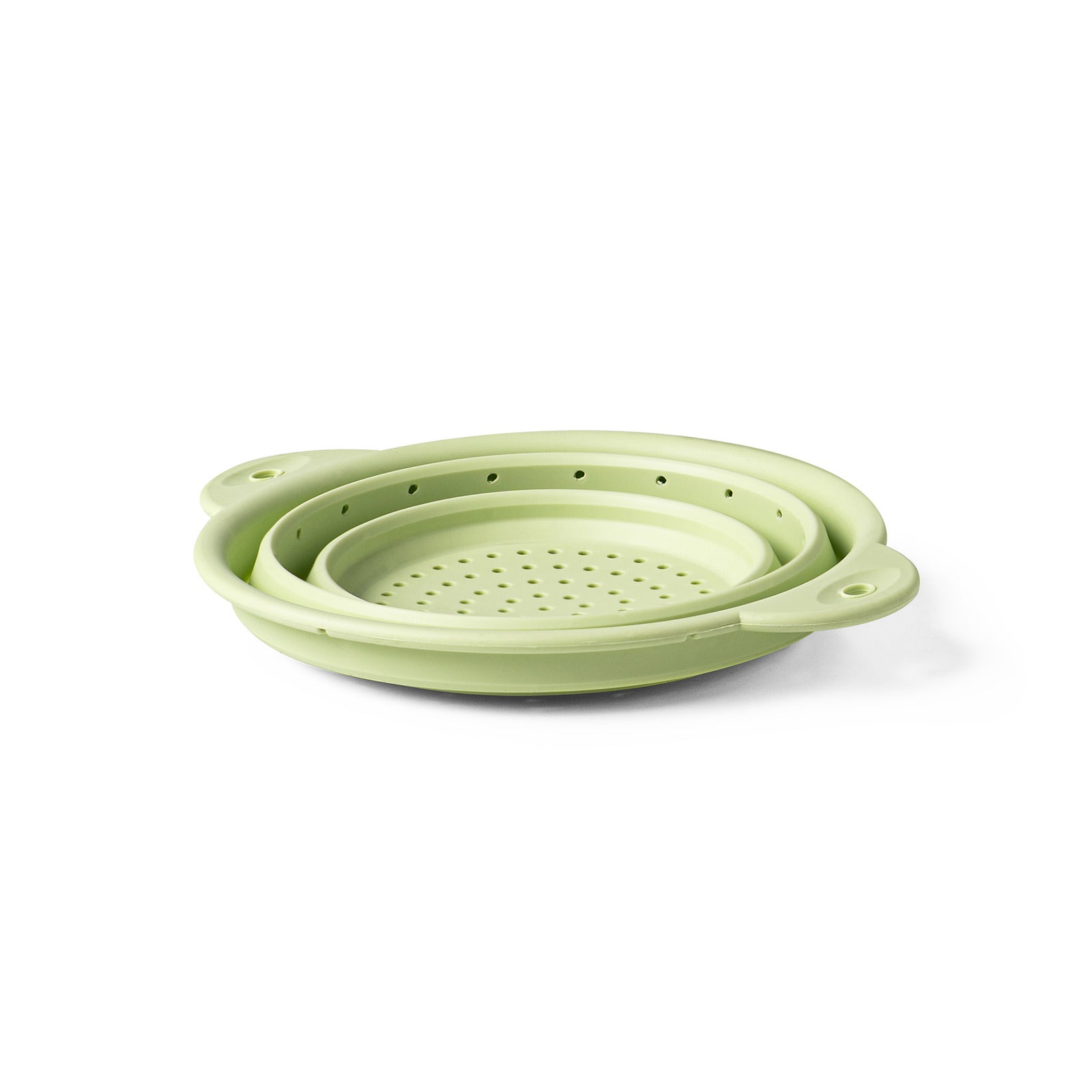Krumbs Kitchen Collapsible High-Heat Resistant Silicone Strainer
