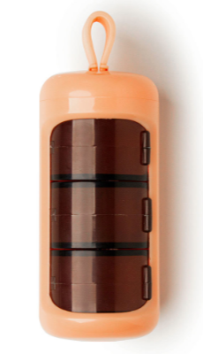 En Route Care Capsule Pill & Vitamin Case