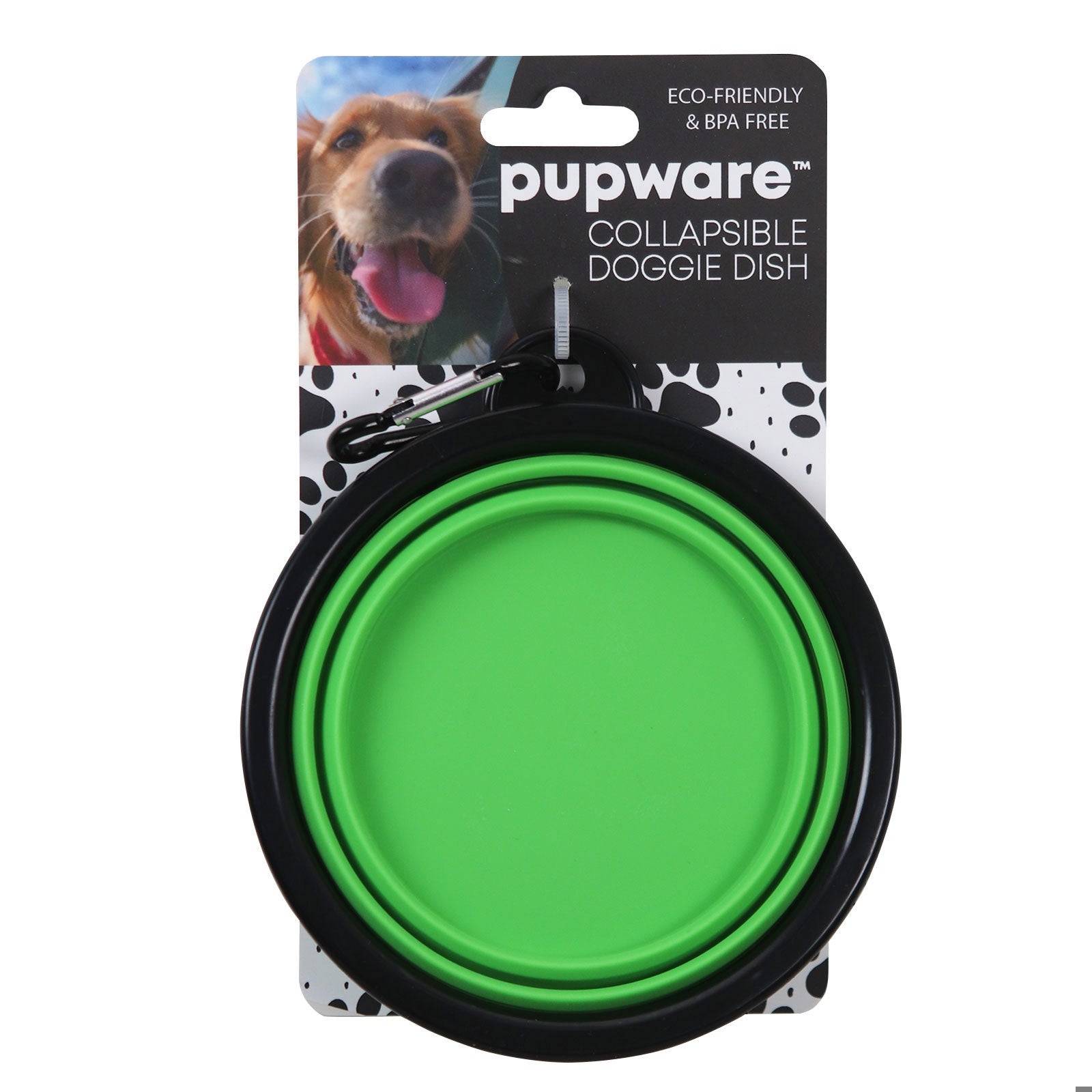 Pupware Collapsible BPA-Free Silicone Travel Doggie Dish Bowl
